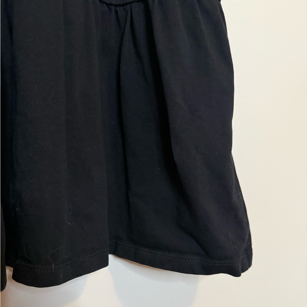 English Factory Black Knit Ruffled Mini Dress - Picture 10 of 12